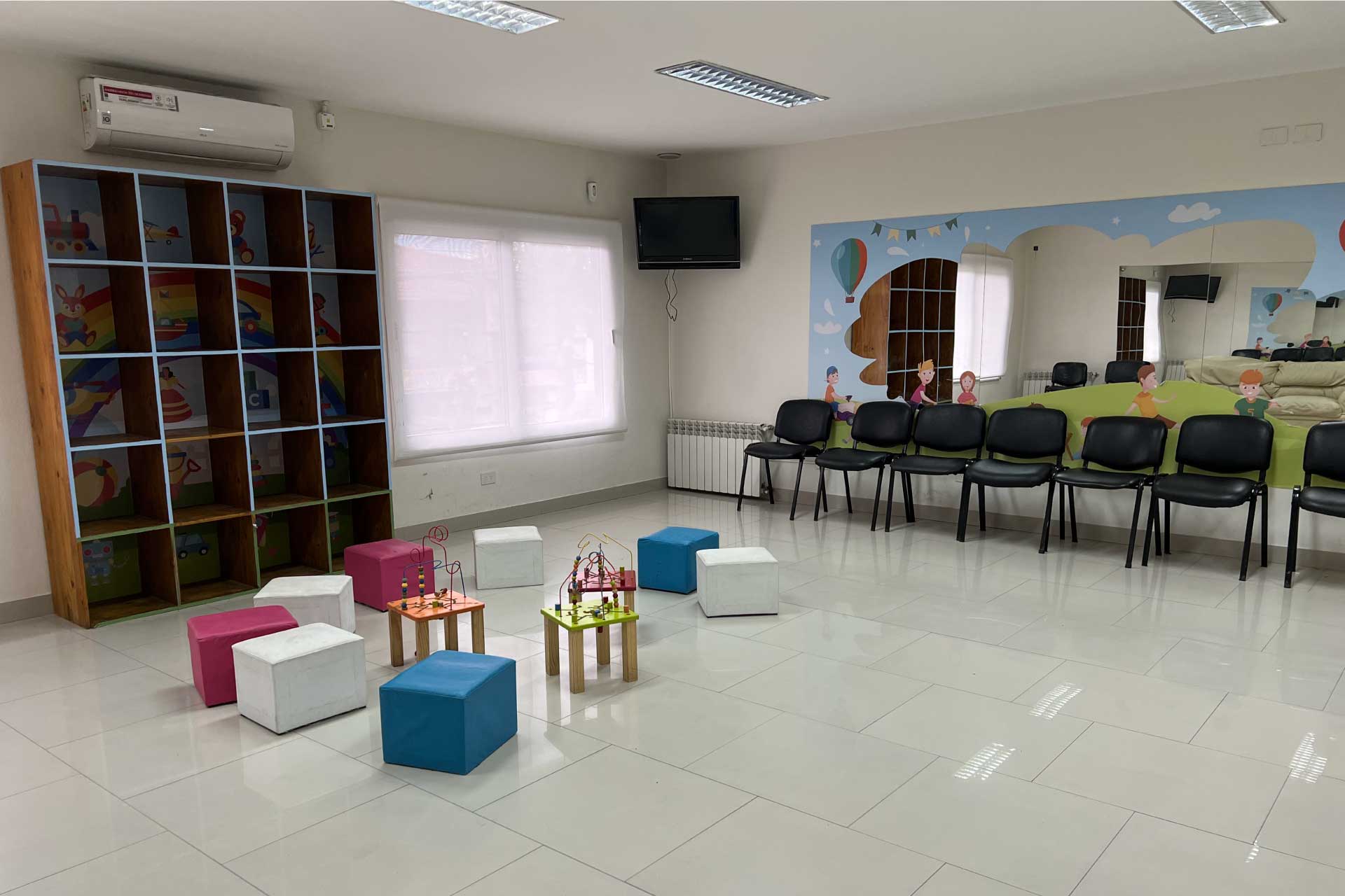 Sala de espera pediatría